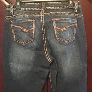 ZD Cropped Jeans with Stitching - Capri - Size 12